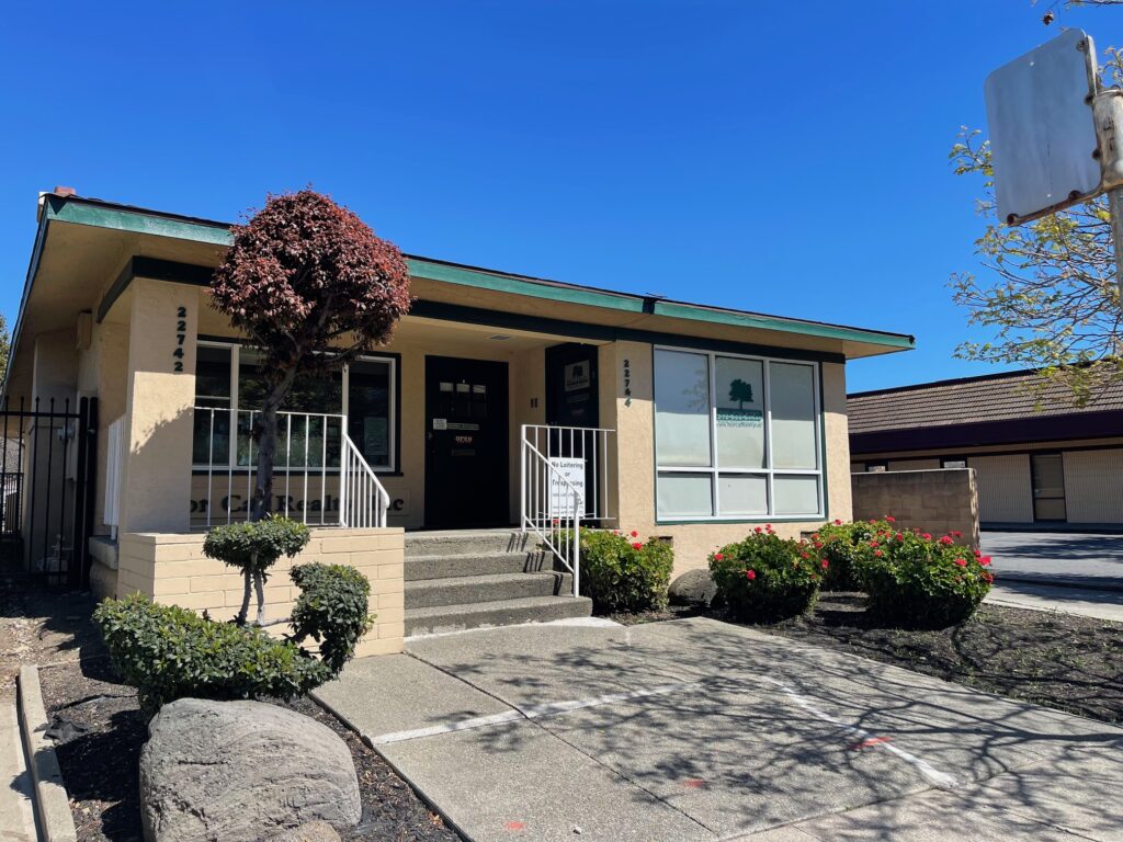 Nor Cal Realty Property Management Front Office Entrance